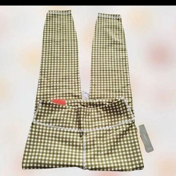 NWT J CREW Gingham Leggings - Picture 4 of 11